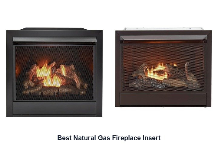 best natural gas fireplace insert