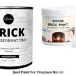 best paint for fireplace mantel