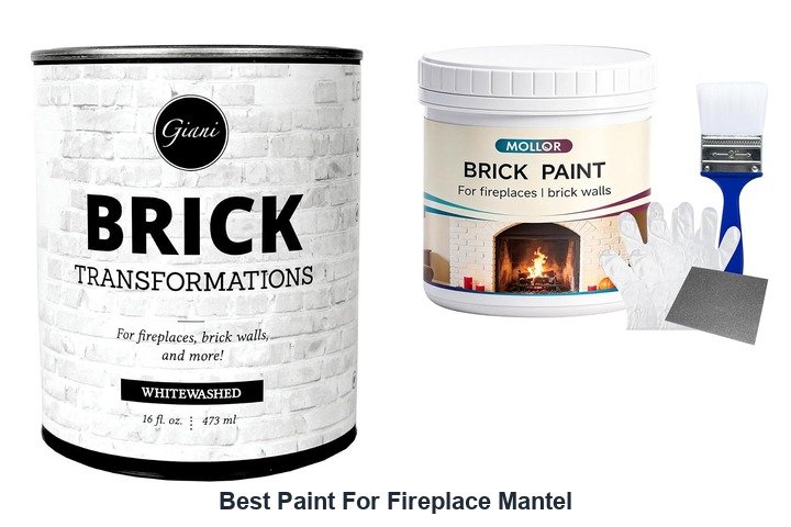 best paint for fireplace mantel