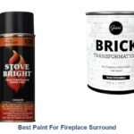 best paint for fireplace surround