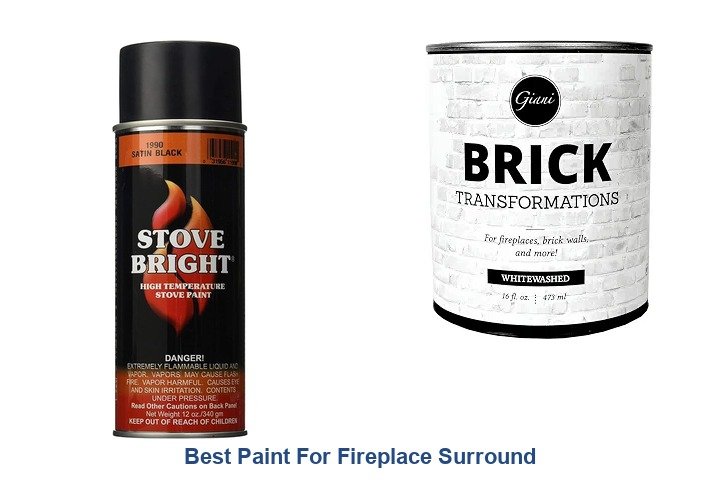 best paint for fireplace surround