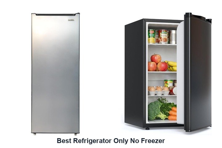 best refrigerator only no freezer