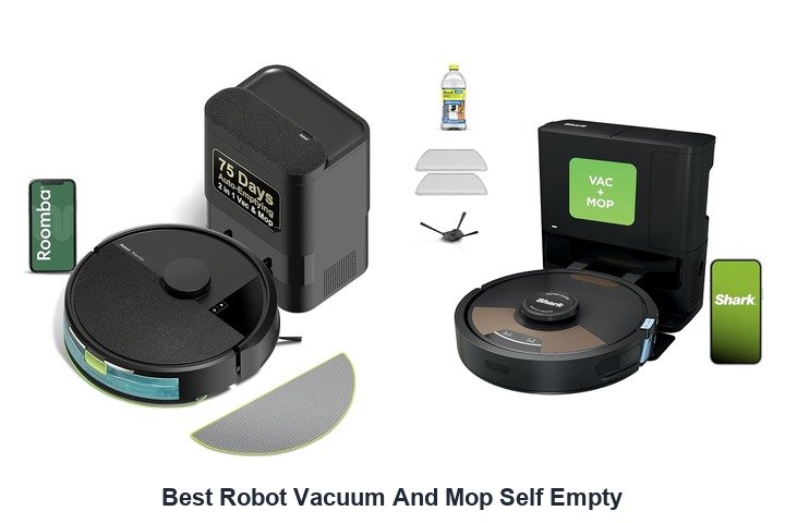 best robot vacuum and mop self empty