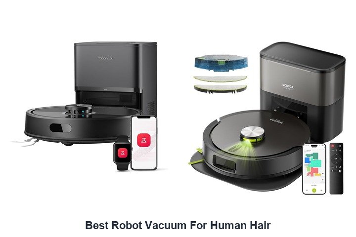 best robot vacuum for human hair