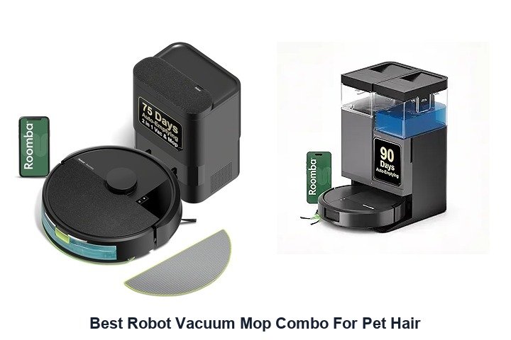 best robot vacuum mop combo for pet hair