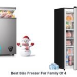 best size freezer for family of 4