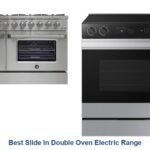 best slide in double oven electric range