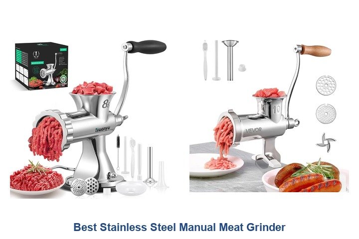 best stainless steel manual meat grinder