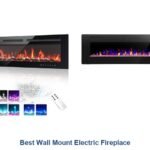 best wall mount electric fireplace