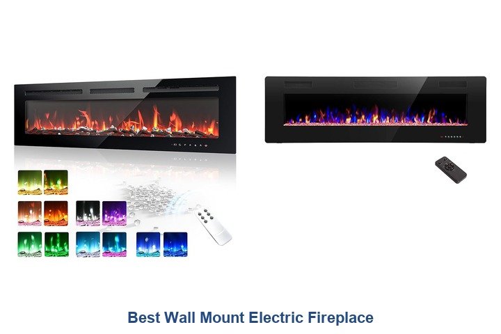 best wall mount electric fireplace