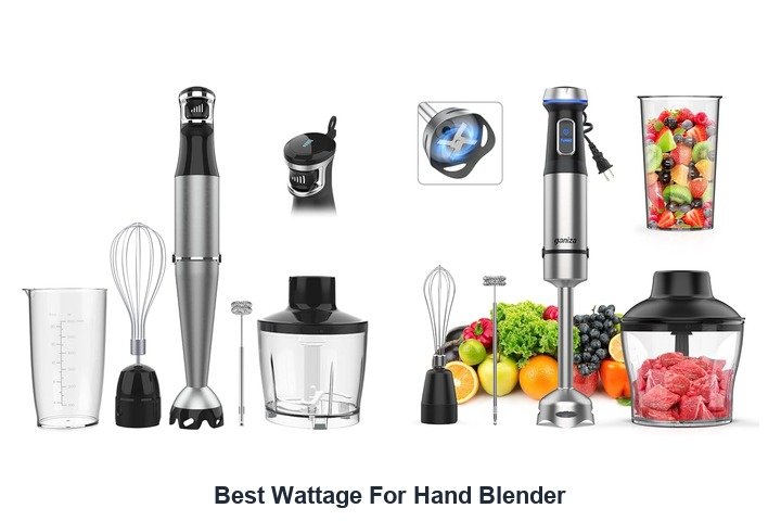 best wattage for hand blender