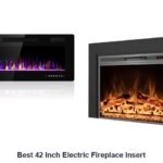 best 42 inch electric fireplace insert