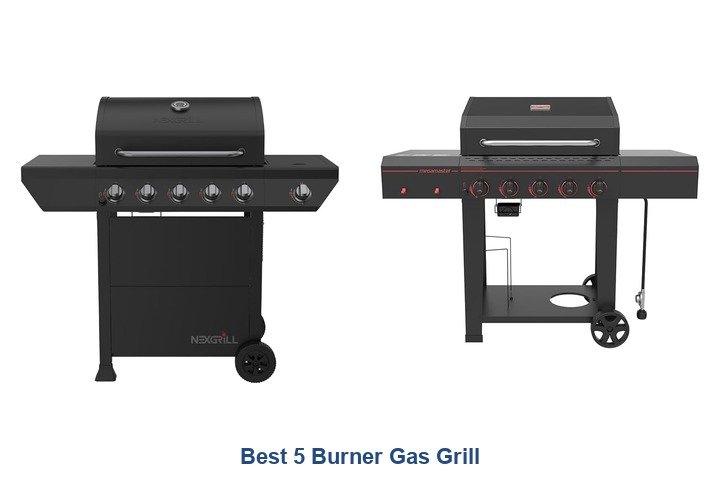 best 5 burner gas grill
