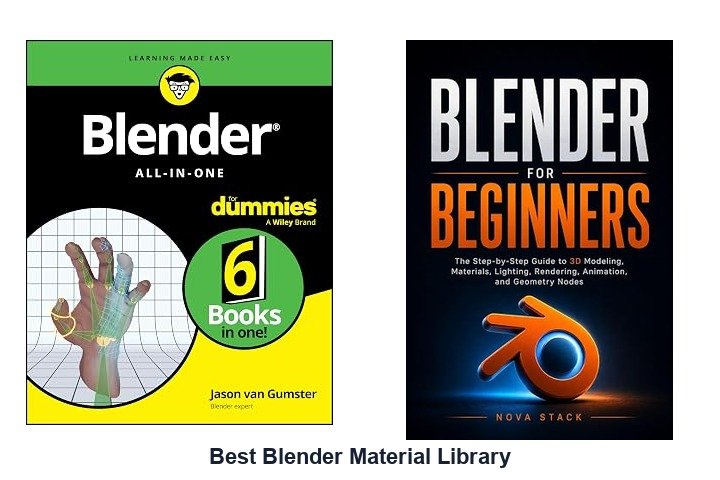 best blender material library