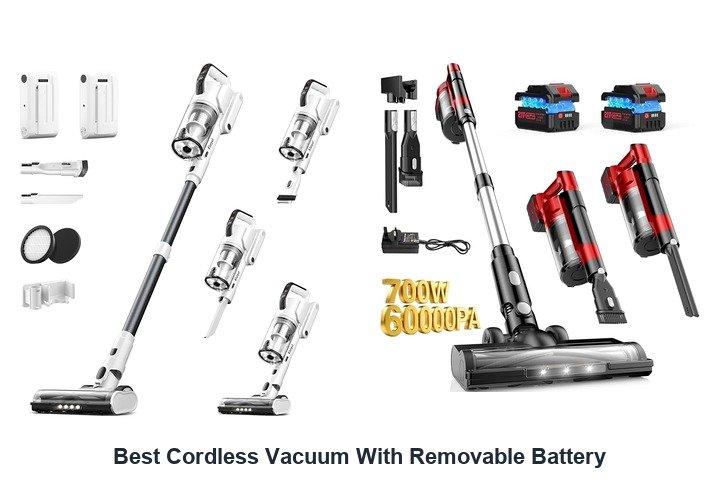 best cordless vacuum with removable battery