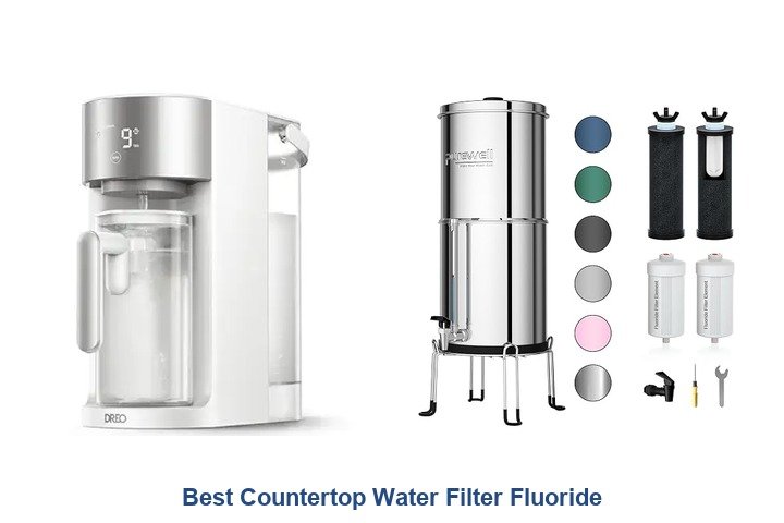 best countertop water filter fluoride