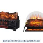 best electric fireplace logs with heater