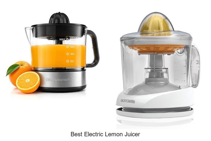 Best Electric Lemon Juicer That Will Change Your Kitchen!