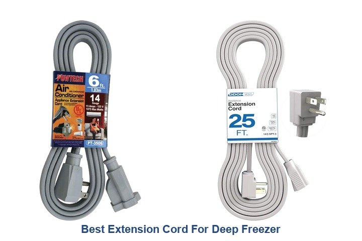 best extension cord for deep freezer