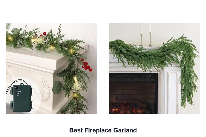 best fireplace garland