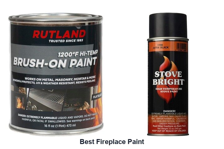 best fireplace paint