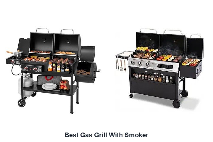 best gas grill with smoker