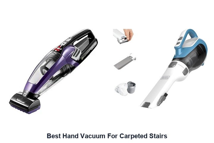 best hand vacuum for carpeted stairs