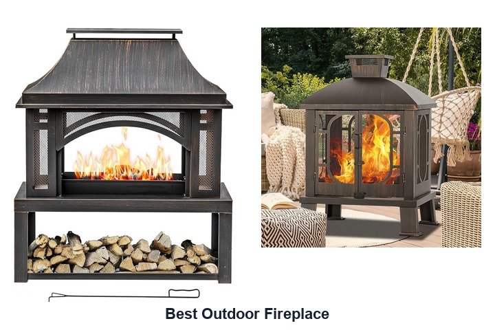 best outdoor fireplace