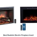 best realistic electric fireplace insert