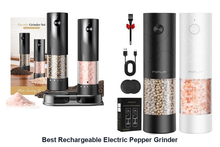 best rechargeable electric pepper grinder