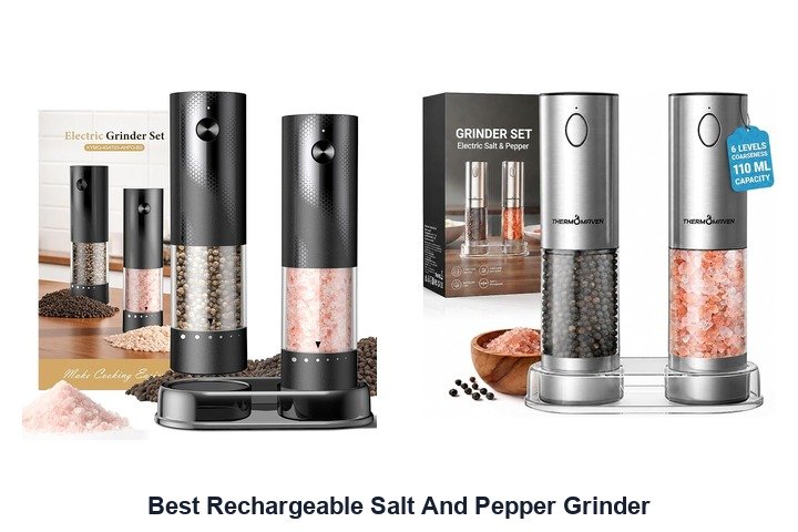 best rechargeable salt and pepper grinder