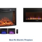 best rv electric fireplace
