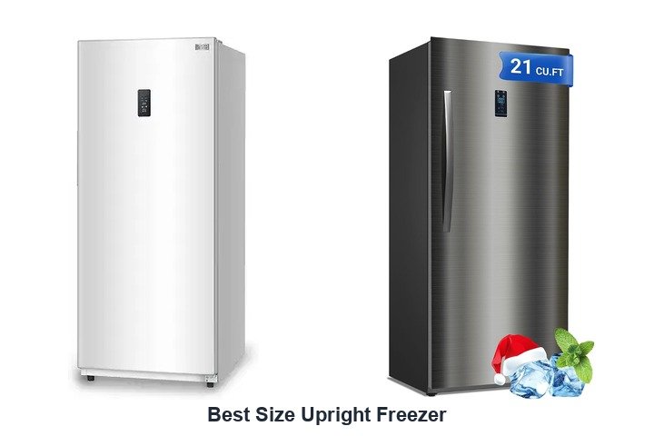 best size upright freezer