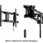 best tv mount for stone fireplace