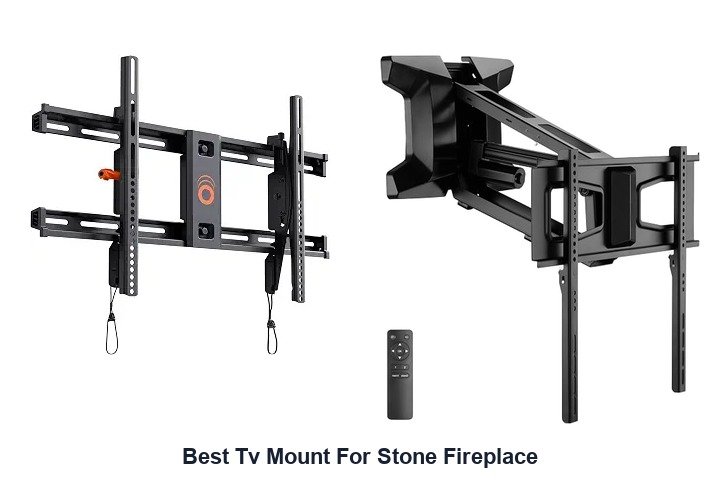 best tv mount for stone fireplace