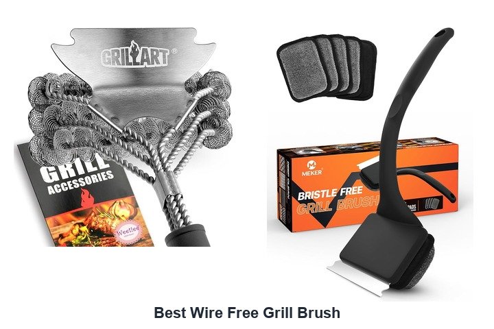 best wire free grill brush