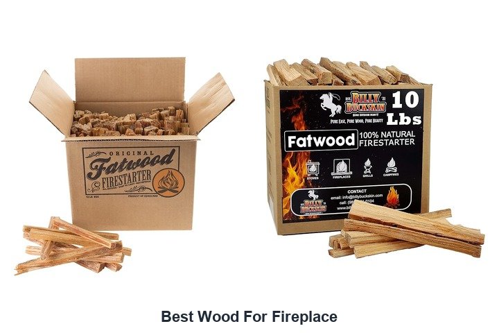 best wood for fireplace